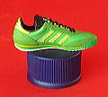 サントリー「adidas」スニーカーボトルキャップ：10/SL76/ライトグリーン×イエロー