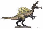 サントリー「恐竜模型図鑑」海洋堂Ｃ.Ｃ.ザウルス：03スピノザウルス（白パッケージＡカラー）